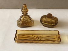 Art Deco Frisiertisch Garnitur