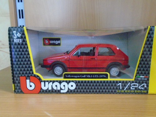 Bburago golf gti rot 1979 - bburago, vw