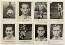 Sammelbilder Schalke 04, Brotfabrik Wilh. Philipsenburg, um 1950, 8 Stück