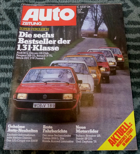 Auto zeitung 1978 - 8/1978, audi