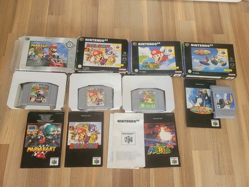 Nintendo n64 spiele mit ovp - n64,