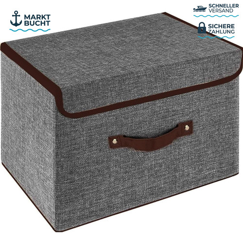 Faltbare aufbewahrungsbox mit - faltbare,