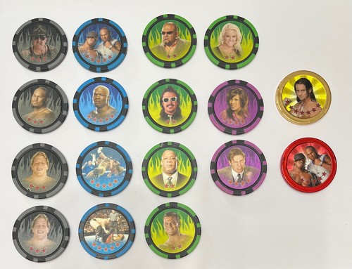 Wwe power chipz topps 2009 - wwe,