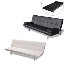 Sofa Kunstleder Kissen