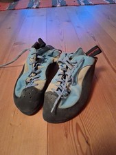 Kletterschuhe Mammut Samurai Gr. 41 UK 7 Leder Blau Gebraucht