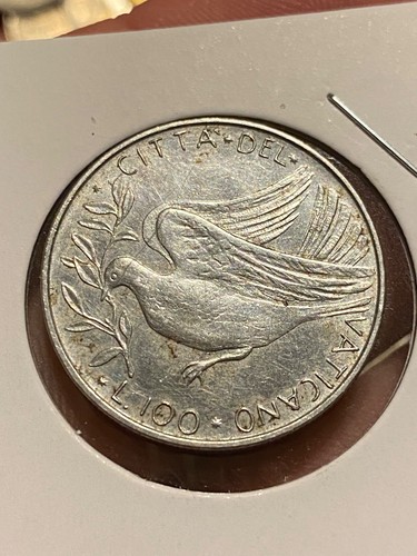 1971 vatican city 100 lire - city,