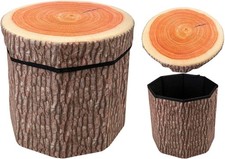 Stuhl Sitz Wald Baum Stumpf &