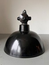 alte LBL Fabriklampe Bakelit