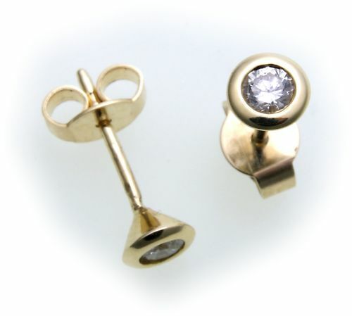 Damen ohrringe stecker gold - damen,