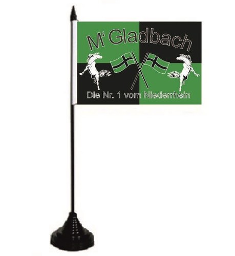 Tischflagge mönchengladbach - tischflagge,