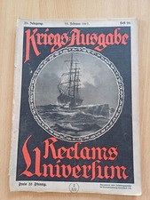 Reclams Universum, Kriegsausgabe 15. Februar 1917, Heft 20,  33. Jahrgang