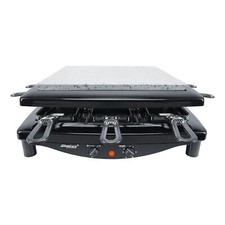 Steba RC 3 plus Raclettegrill wendbare Grillplatte spülmaschinengeeignet 1450W