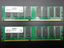 Dolphin 2GB (2x1GB) DDR1 333Mhz 648 4174 MCL PC-2700 #R626
