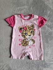 Leoparden Jumpsuit/ Spieler / Romper gr.62 von Ergee