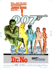 DR. NO (1962) one sheet
