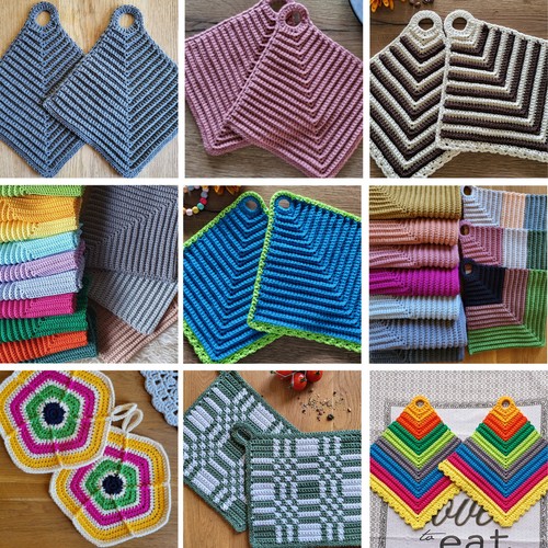 Topflappen 1 paar - topflappen, 2