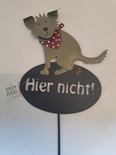 Gartenstecker aus Metall