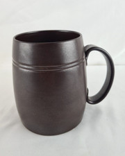 Brauner Keramik Kaffeebecher Höganäs Keramik Schweden Kaffeepott Henkelbecher