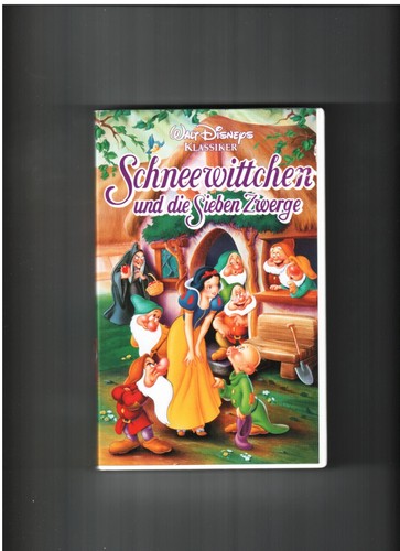 Vhs kassette walt disney - vhs,