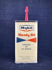 Öldose Mobiloil Handy Oil  - H 14 cm - 50er Jahre