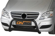 Frontbügel Edelstahl SCHWARZ