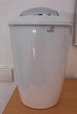 Spirella Kosmetikeimer Schwingdeckel 5 Liter Abfalleimer Mülleimer Bad Weiß