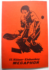 KÖLNER HAIE - OBERLIGA 1972/73 - PROHRAMMHEFT "MEGAPHON" 17 - KEC-EV REGENSBURG