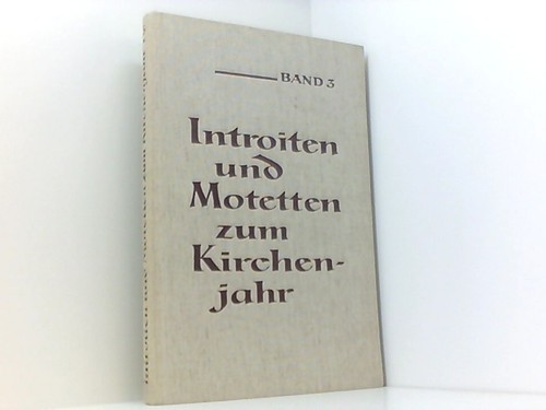 Introiten und motetten zum - introiten,