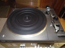 PHILIPS  Plattenspieler 677 mit Deckel  - von 1979
