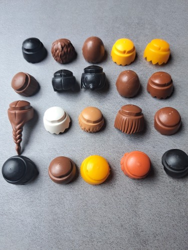 Playmobil zubehör 20x haare - |,