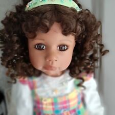 Künstlerpuppe "Letizia" Monika Levenig Vollvinyl mit Gelenken