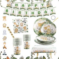 Dschungel Safari Partygeschirr