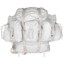Army Alice Rucksack Medium Snow Camo White camouflage mit Tragegestell