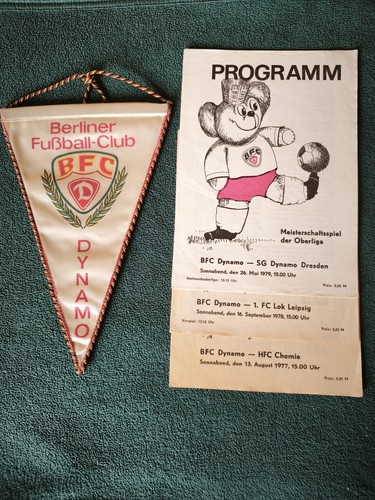 Ddr fußball oberliga wimpel - fußball,