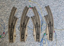 4x Märklin H0 Bogenweiche