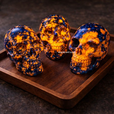2PCS Yooperlite Skull