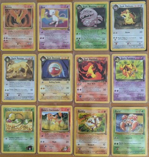 Vintage pokemon karten - vintage,