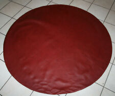 Tischdecke * Leder * rund weinrot * Lederverarbeitung * ca. 149 cm