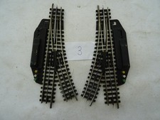 Trix Express H0 1 Paar Weichen 4362 incl. 4316 Funktion ok gut -3-