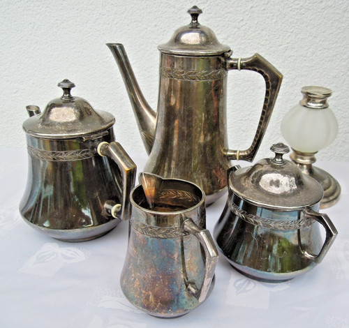 Wmf jugendstil kannen - jugendstil,kannen, set