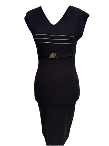 Versace damenkleid schwarz - versace,
