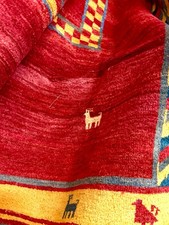 Klassischer Perser Gabbeh Handgeknüpft ,Er ist 6qm,300cm x200cm,frisch gewaschen