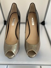 Pumps elegant, Lack grau