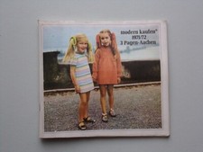 3 Pagen Aachen Muster Katalog 1971/72 Vintage Mode Wolle