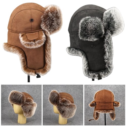 Unisex fliegermütze wildleder - fliegermütze,