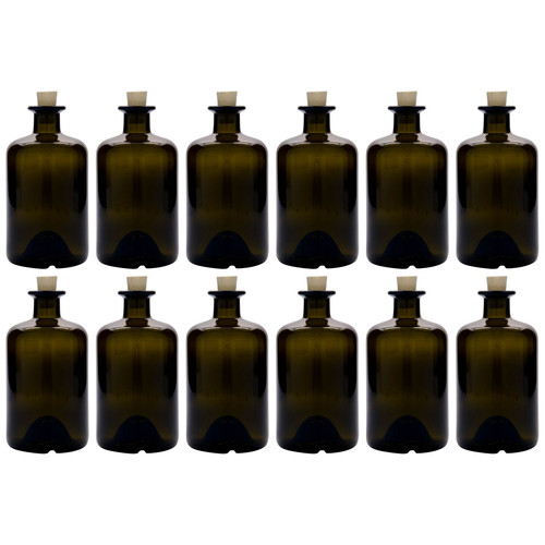 12x 500ml glasflasche - 500ml, mit