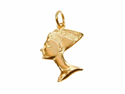 Anhänger nofretete gold 333 - gold,