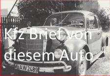  VW Käfer  MERCEDES Typ 1/11 1276 ccm 40 PS 1965 ORIGINAL Umbau eingetragen