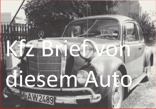 Käfer mercedes typ 1 11 - ,