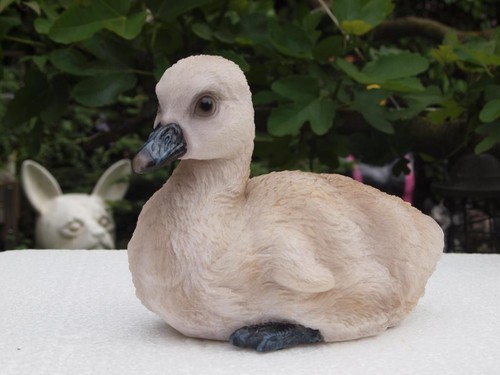 Schwan küken deko figur - deko,